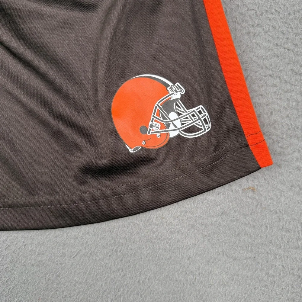 Cleveland Browns Shorts Mens Small Brown NFL Football Basketball Gym Athletic